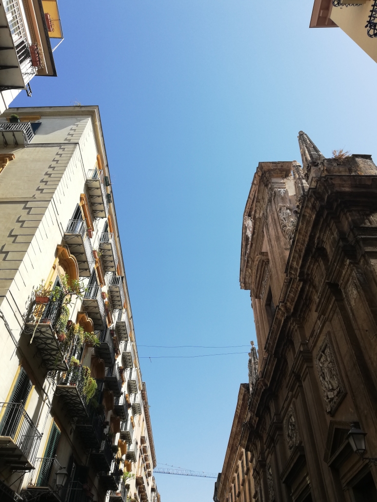Palermo kijk omhoog