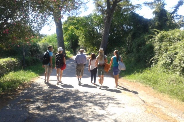 Taalcursus excursie