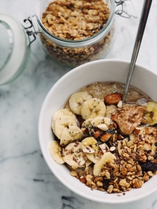 ontbijt banaan granola